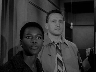 Actors Cicely Tyson and George C. Scott.