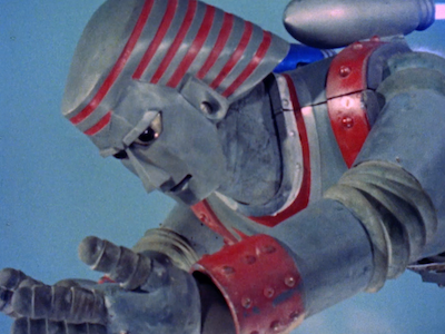 A giant flying robot.
