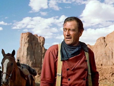 Actor John Wayne.