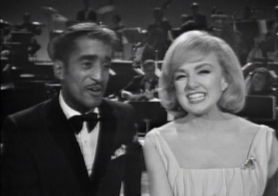 Sammy Davis Jr. and Edie Adams