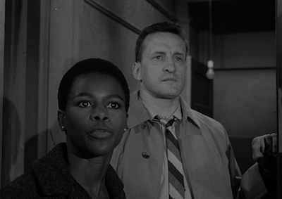 Actors Cicely Tyson and George C. Scott.