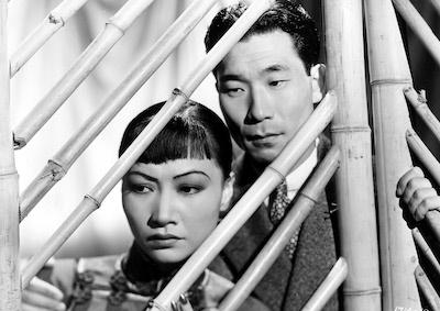 Actors Anna May Wong and Philip Ahn.