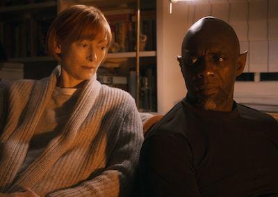 Actors Tilda Swinton and Idris Elba