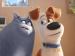 Animated scene of a cat talking to a dog.