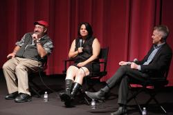 Series creator John Scagliotti, producer Jacqueline Gares, Shannon Kelley (UCLA). Series creator John Scagliotti, producer Jacqueline Gares. September 20, 2014.