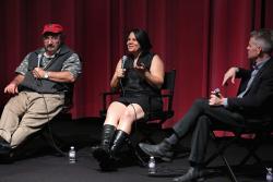 Series creator John Scagliotti, producer Jacqueline Gares, Shannon Kelley (UCLA). Series creator John Scagliotti, producer Jacqueline Gares. September 20, 2014.